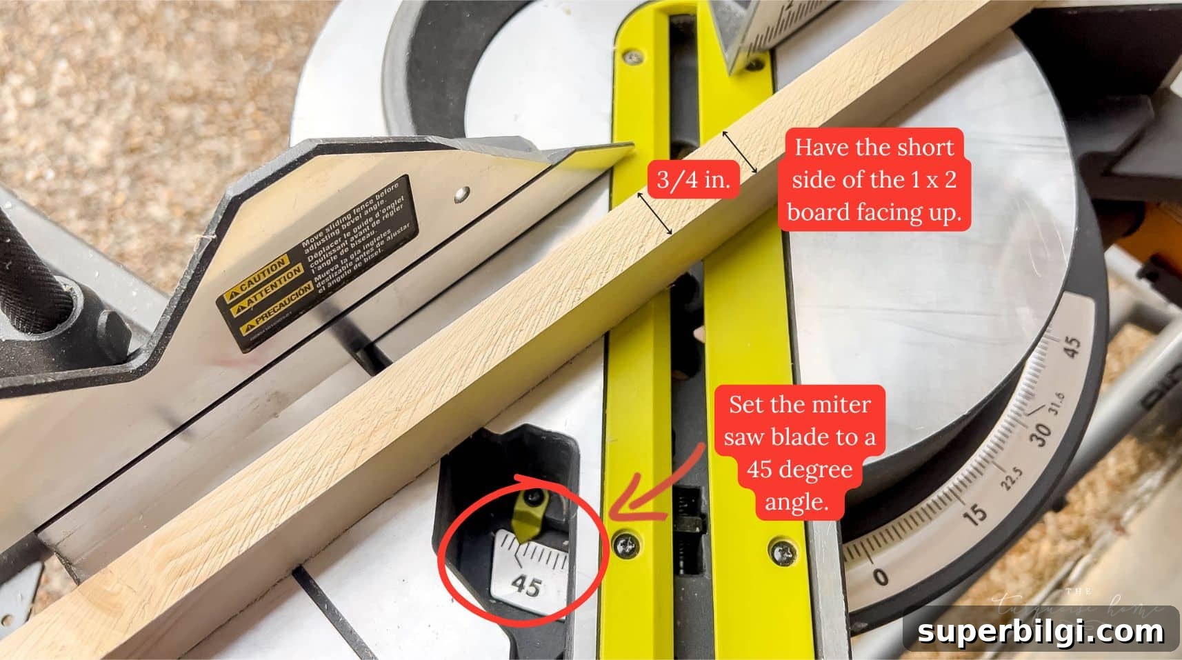 cutting the board for a Frame TV frame.