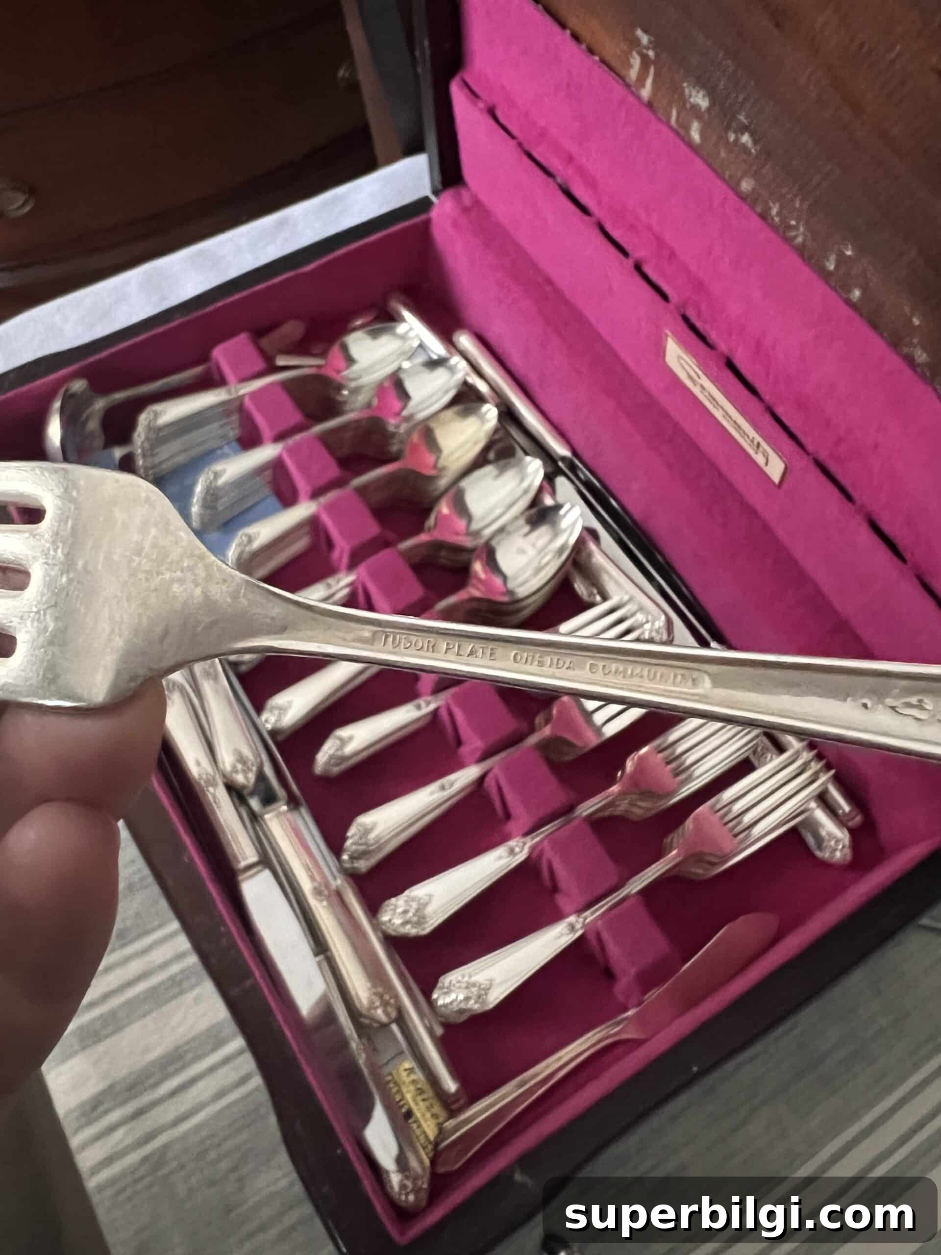 Use and Collect Inherited Antique Silver for Home Decor 10 markings on the back of silver plate serving ware