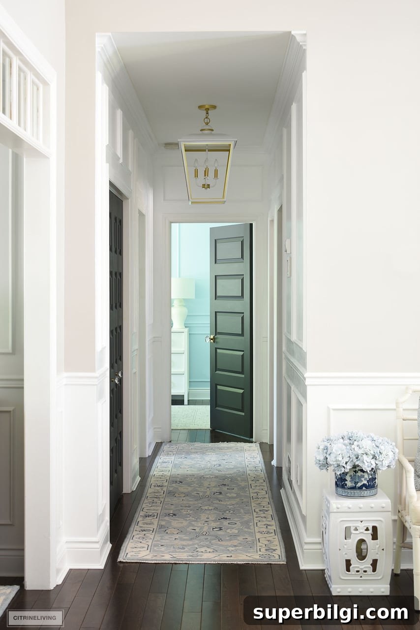 Elegant Home Ideas, Fourth of July Decor and Summer Entertaining 12 tips for an elegant home and hallway decor