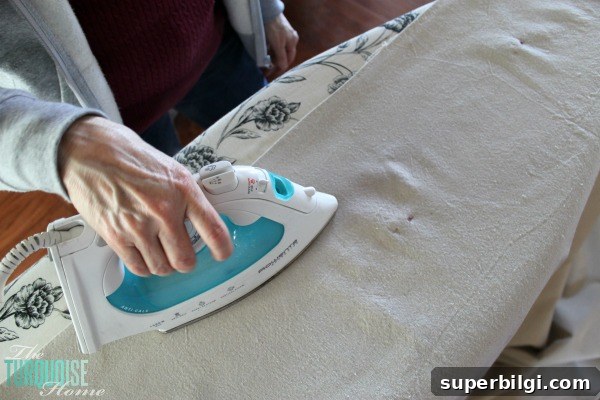 DIY Painted Drop Cloth Rug and Nursery Update 3 DIY Painted Drop Cloth Rug | TheTurquoiseHome.com