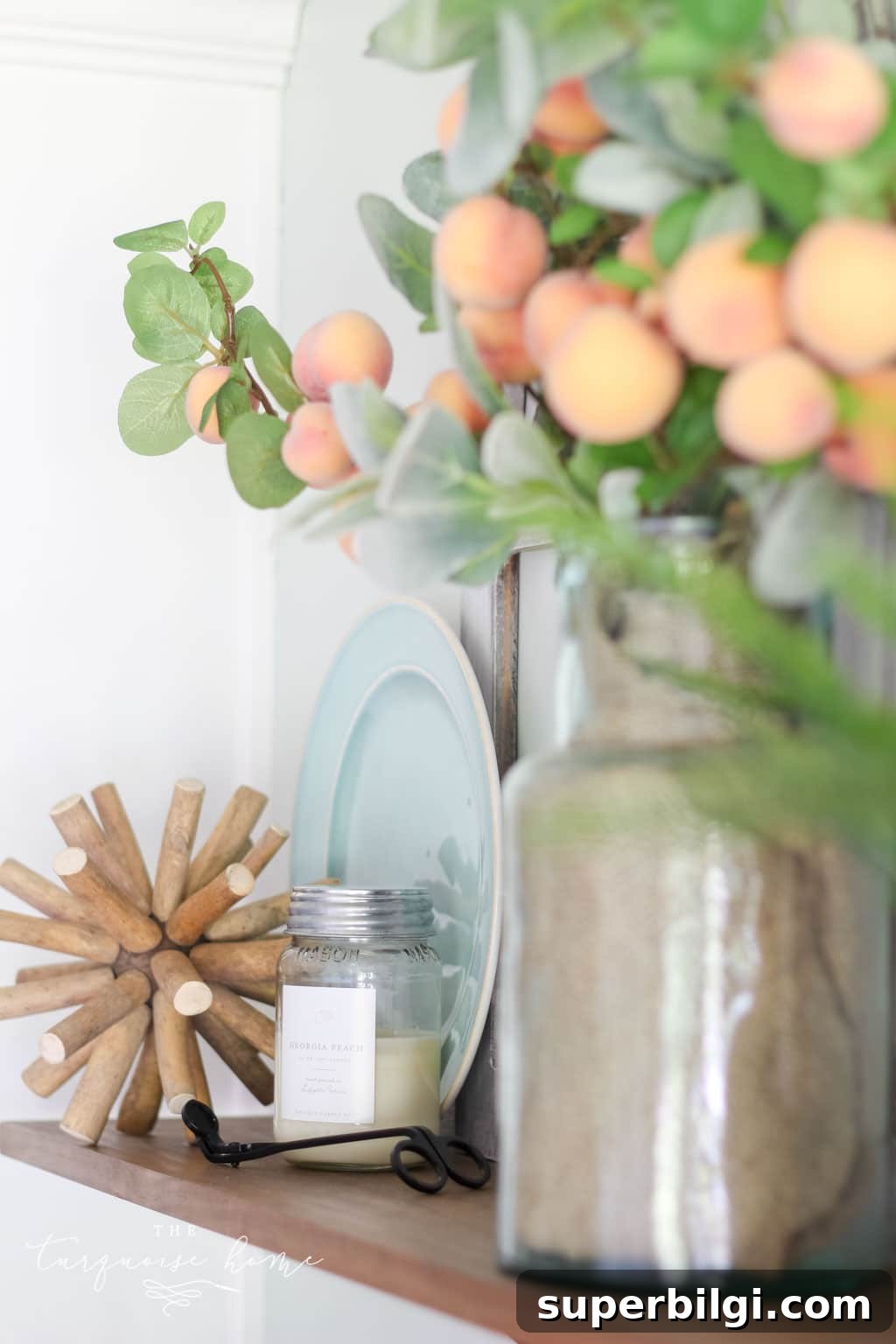 Summer Decorating Ideas: Styling Surfaces and Beautiful Bedrooms 8 peachy summer kitchen decor