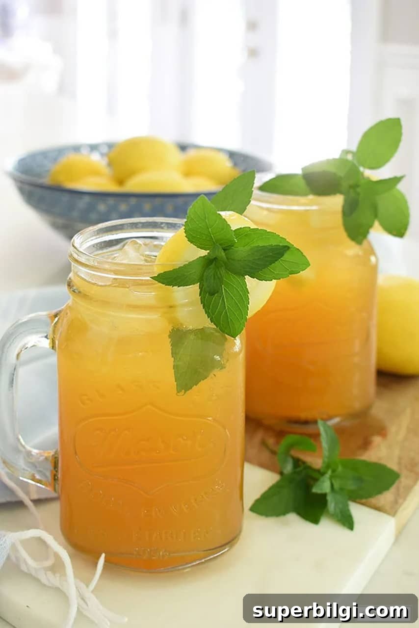 Timeless Decorating Ideas: DIY Wall Art and Late Summer Style 4 sweet iced tea with lemon