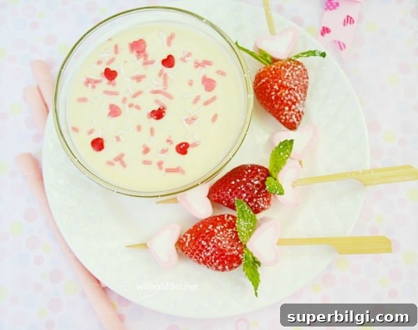 14 Irresistible Valentine's Day Desserts 10 White Chocolate Dip