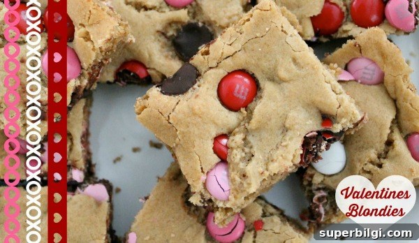 14 Irresistible Valentine's Day Desserts 11 valentinesblondies2