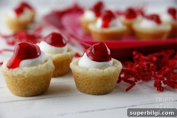 14 Irresistible Valentine's Day Desserts 3 mini-cherry-cheesecake-04